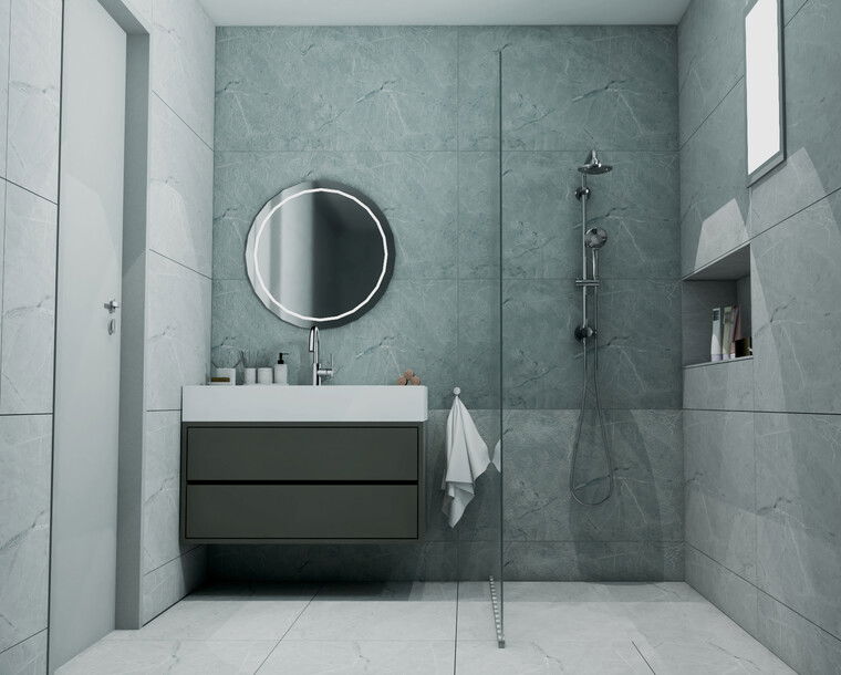 Diseño en línea Contemporáneo Baño por Eleni M. miniatura