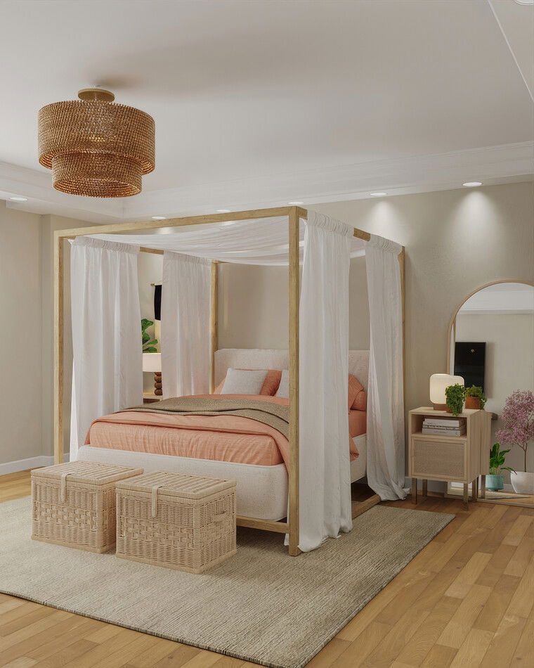 Online design Modern Bedroom by Samantha B. thumbnail