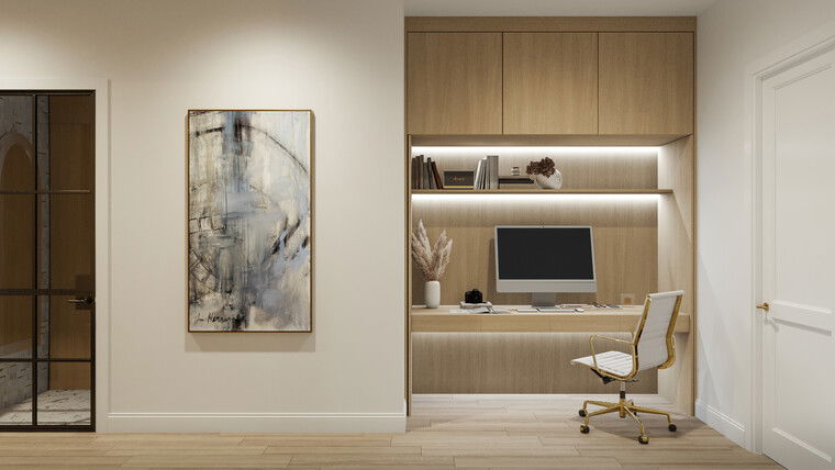 Online design Transitional Home Office by Erika F. thumbnail