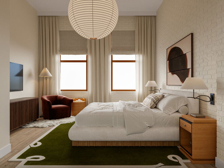 Online design Contemporary Bedroom by Casey H. thumbnail