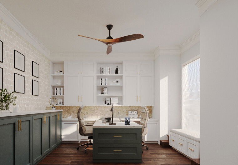 Online design Modern Home Office by Lacie H. thumbnail