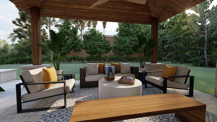 Online design Transitional Patio by Jatnna M. thumbnail