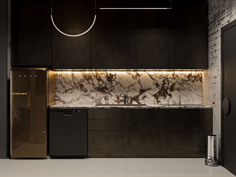 Online design Contemporary Kitchen by Sahar M. thumbnail