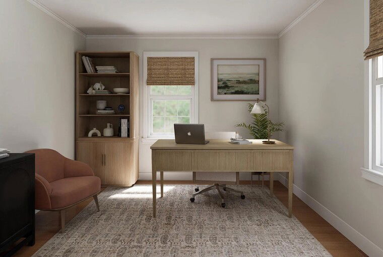 Online design Transitional Home Office by Ashley S. thumbnail