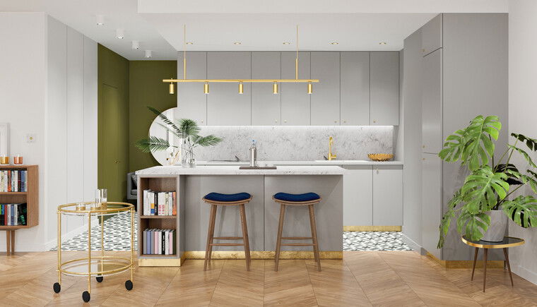 Online design Eclectic Kitchen by Wiktoria G. thumbnail