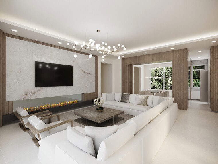 Online design Modern Living Room by Laura A. thumbnail