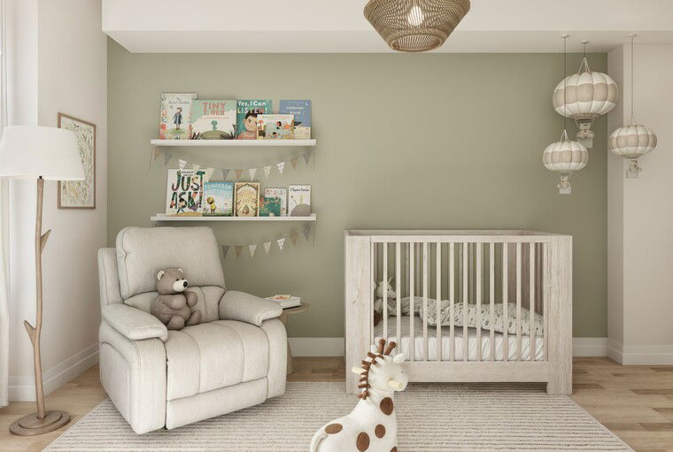 Online design Transitional Nursery by Lara D. thumbnail