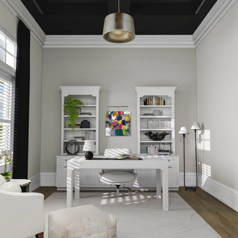 Online design Contemporary Home Office by Ashley S. thumbnail