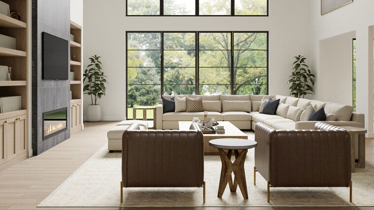 Online design Transitional Living Room by Selma A. thumbnail