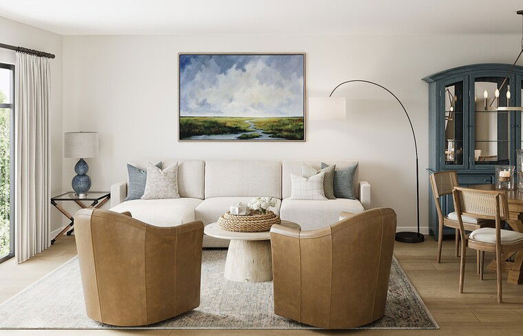 Online design Beach Combined Living/Dining by Lisa D. thumbnail