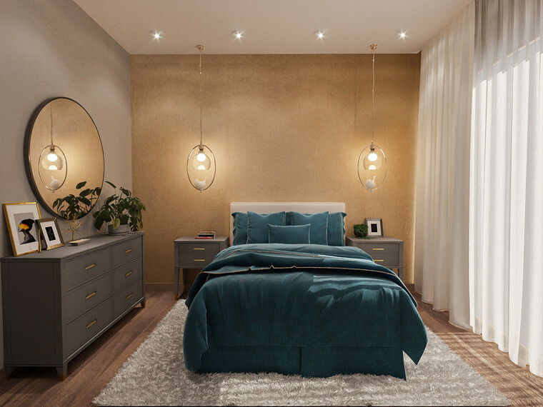 Online design Transitional Bedroom by Arin S. thumbnail