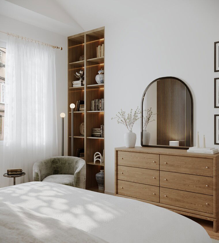 Online design Modern Bedroom by Maya M. thumbnail