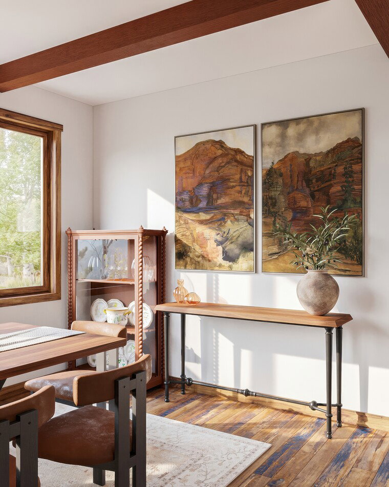 Online design Traditional Dining Room by Lara D. thumbnail