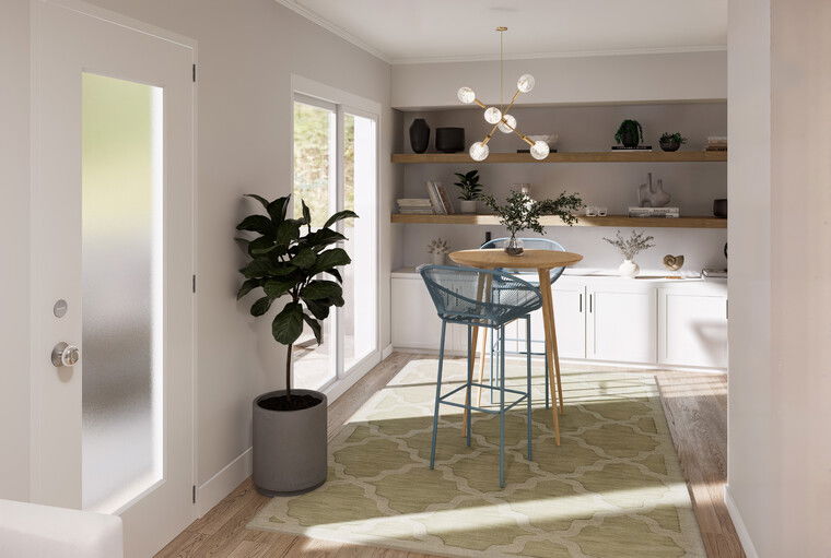 Diseño en línea Comedor ecléctico por Sharné L. miniatura