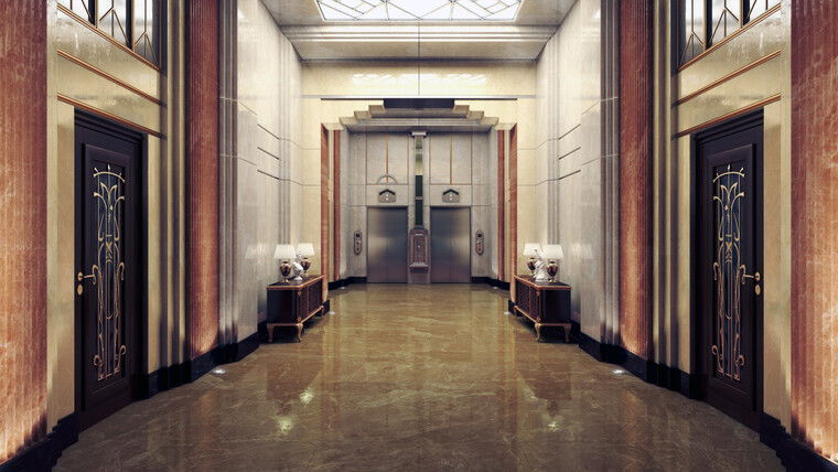 Online design Traditional Hallway/Entry by Fares N. thumbnail