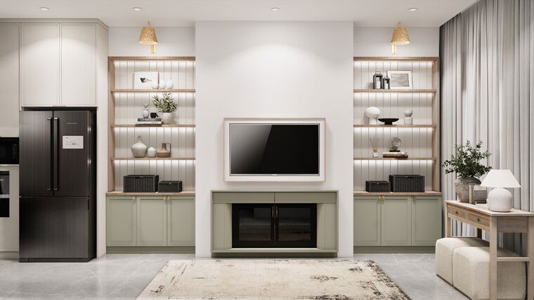 Online design Transitional Living Room by Carissa L. thumbnail