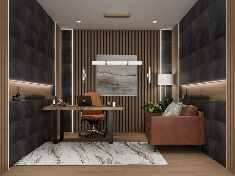 Online design Eclectic Home Office by Picharat A.  thumbnail
