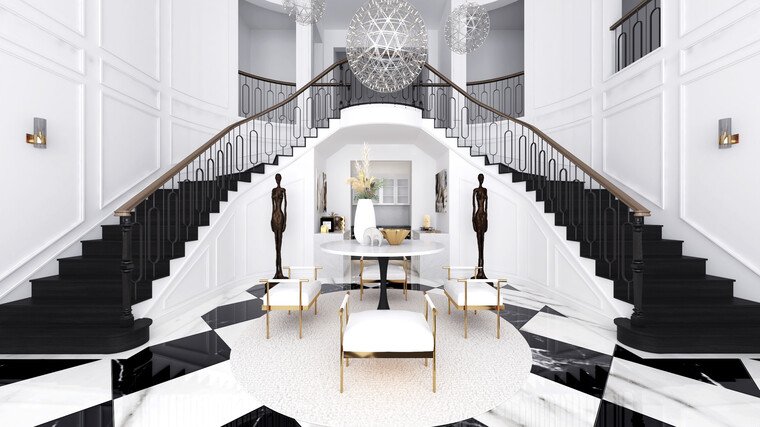 Online design Glamorous Hallway/Entry by Nikola P. thumbnail