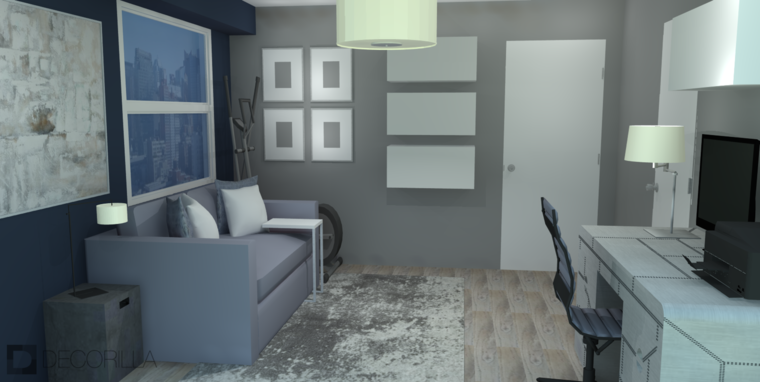 Online design Modern Home Office by Amber K. thumbnail
