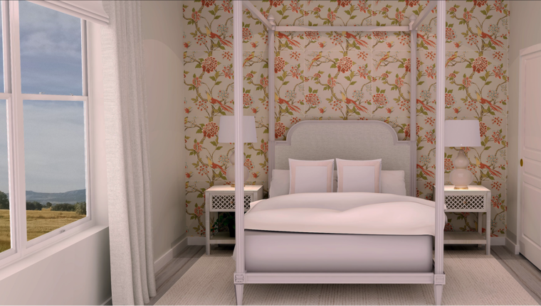 Diseño en línea Dormitorio Ecléctico por Theresa W. miniatura