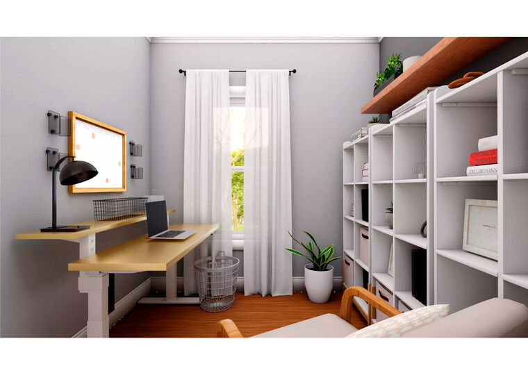 Online design Contemporary Home Office by María R. thumbnail