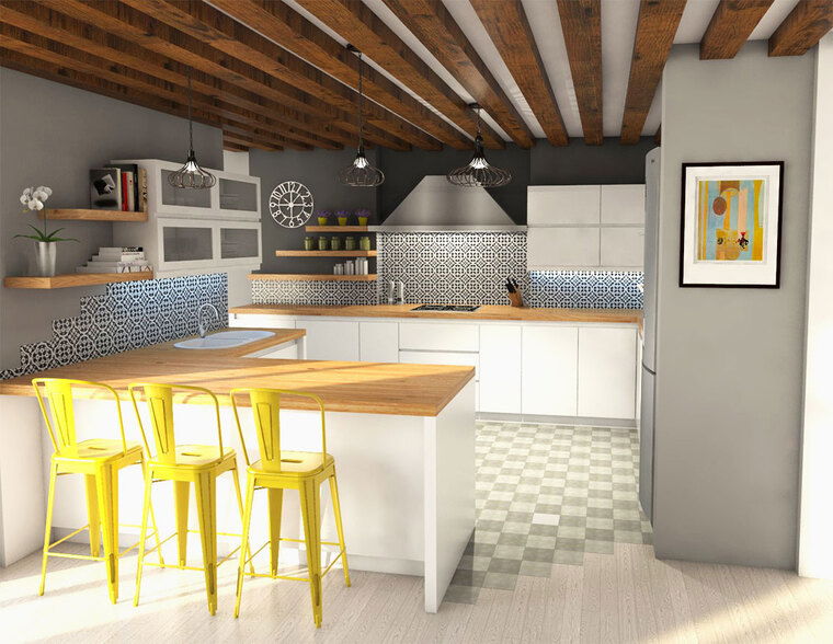 Online design Transitional Kitchen by lila n. thumbnail