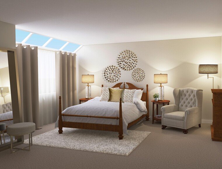 Online design Traditional Bedroom by Vale G. thumbnail