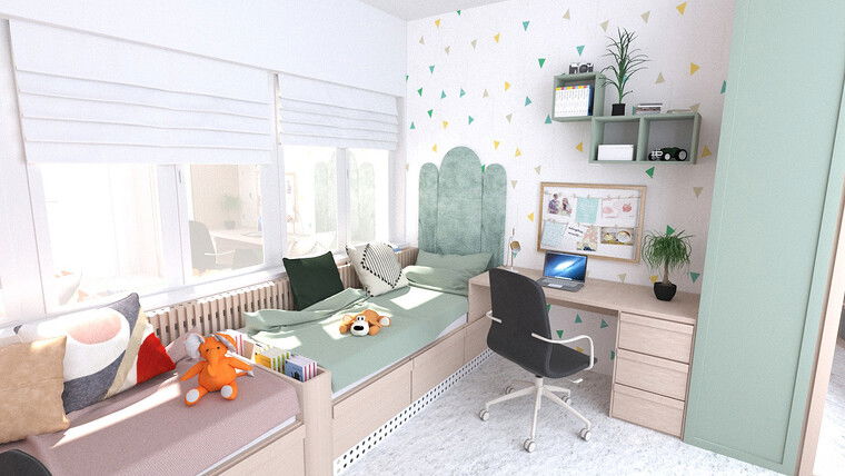 Online design Contemporary Kids Room by Janja R. thumbnail