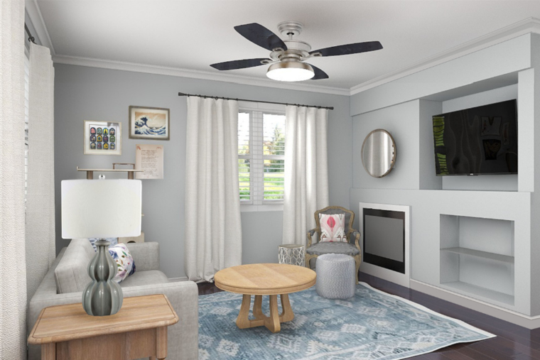 Online design Transitional Living Room by Jennifer A.  thumbnail