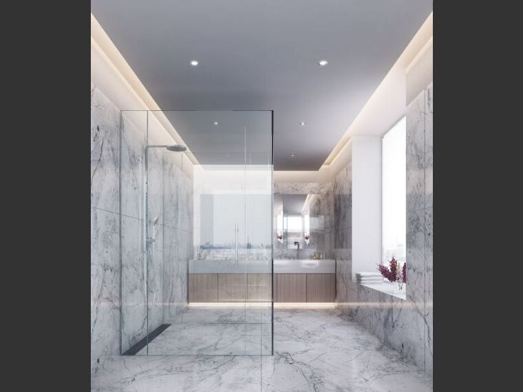 Online design Modern Bathroom by Gabriela S. thumbnail