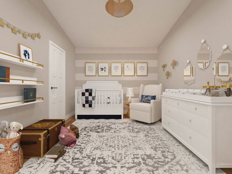 Online design Transitional Nursery by Dragana V. thumbnail