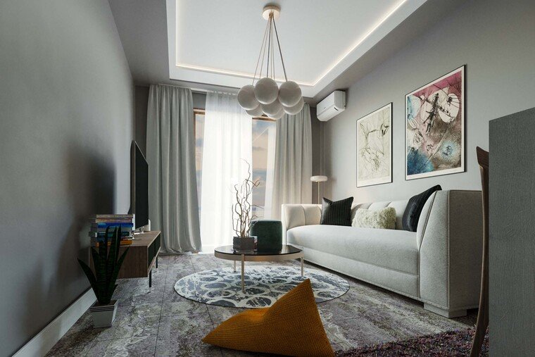 Online design Glamorous Living Room by Tomislava S. thumbnail