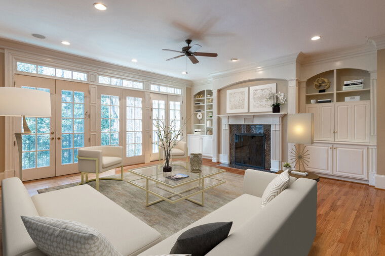 Online design Transitional Living Room by Lisa D. thumbnail