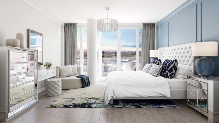 Online design Glamorous Bedroom by Nor Aina M. thumbnail
