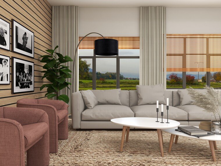 Online design Contemporary Living Room by Martyna C. thumbnail