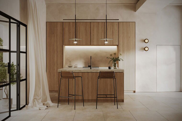 Diseño en línea Cocina Contemporánea por Anna Y. miniatura
