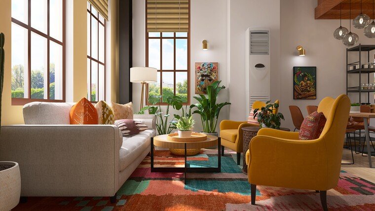 Online design Eclectic Living Room by Sierra G. thumbnail