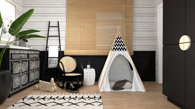 Online design Contemporary Kids Room by Erika F. thumbnail