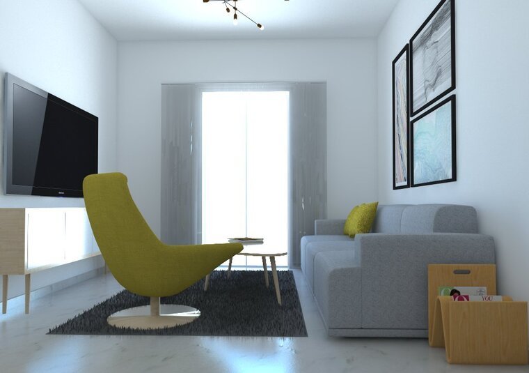 Online design Contemporary Living Room by Eleni M. thumbnail