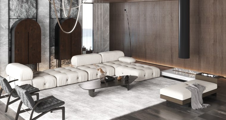 Online design Modern Living Room by Ilirida S. thumbnail