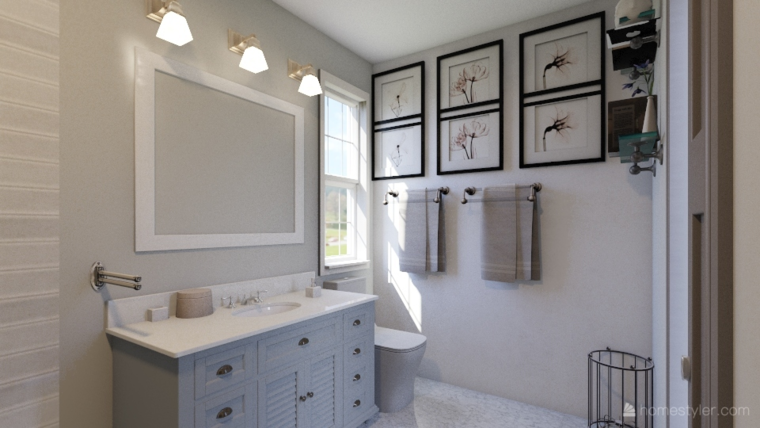 Online design Transitional Bathroom by Gargi K. thumbnail