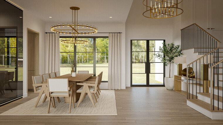 Online design Transitional Dining Room by Erika F. thumbnail