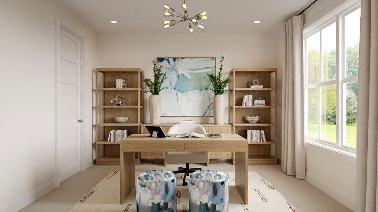 Online design Transitional Home Office by Erika F. thumbnail