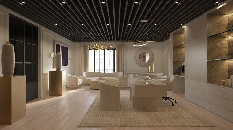 Online design Contemporary Home Office by Erika F. thumbnail