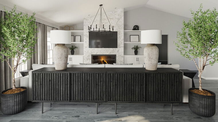 Online design Contemporary Living Room by Erika F. thumbnail