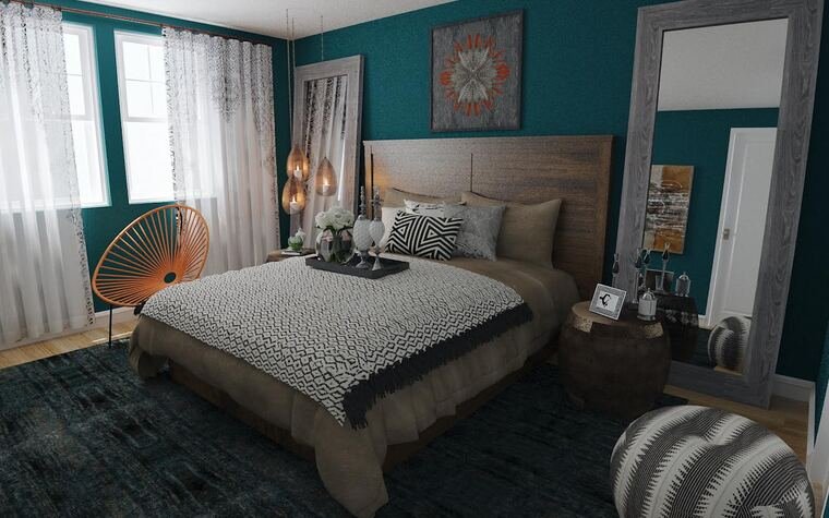 Online design Eclectic Bedroom by Brianna S. thumbnail