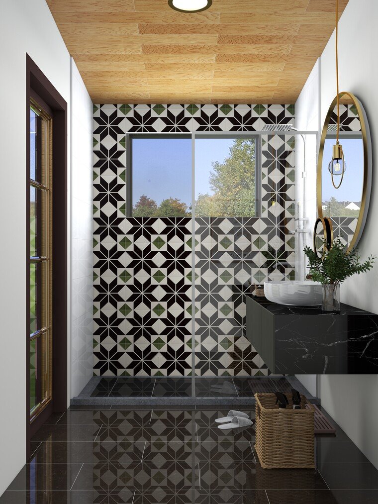 Online design Eclectic Bathroom by Laura S. thumbnail