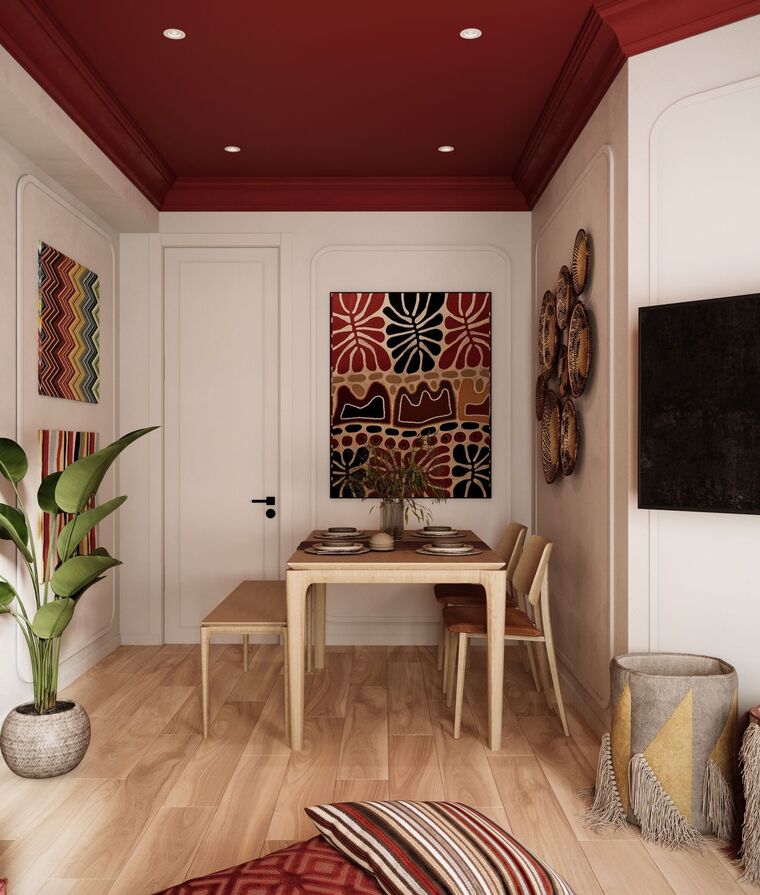 Online design Eclectic Dining Room by Sahar M. thumbnail
