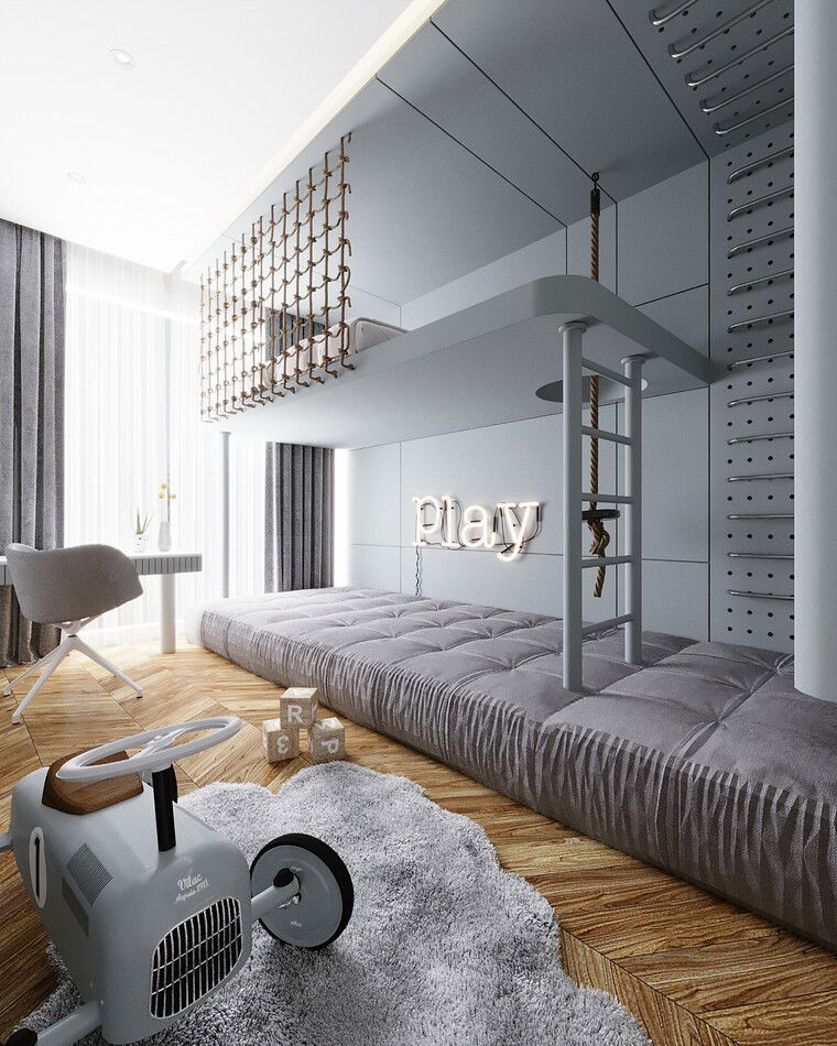 Online design Contemporary Kids Room by Gilang R. thumbnail