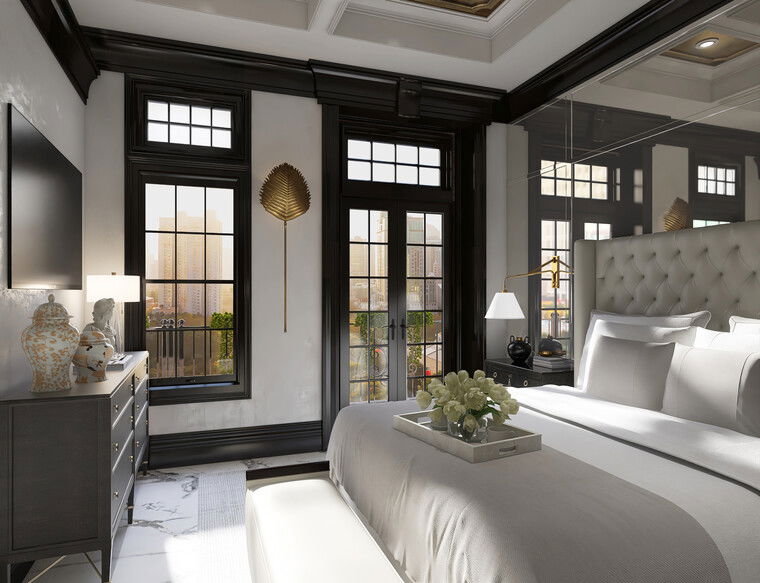 Online design Contemporary Bedroom by Kimberly K. thumbnail